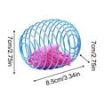 thumbnail image 3 of Interactive Cat Toy Mouse in Spring Cage, Random Color Bouncing Cat Plaything, Exercise Enrichment Toy for Indoor Cats, Durable Wire Ball Tool, 3 of 5