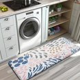 thumbnail image 3 of Multicolor Abstract Floral and Leaf Pattern Kitchen Rug Mat,Kitchen Runner Rugs Non Skid Washable,Decorative Kitchen Floor Mats for Kitchen,Sink,Laundry,17"x47.2", 3 of 7