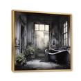 thumbnail image 2 of Designart "Simplicity Bath Of Serenity I" Bath & Laundry Floater Framed Canvas Print, 2 of 7