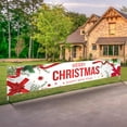 Christmas Outdoor Banner Merry Christmas Decorations for Home Party