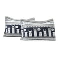 thumbnail image 3 of Lush Decor Llam Stripe Kids Animal Print Daybed, 39x75, Navy, 6-Pc Set, 3 of 7
