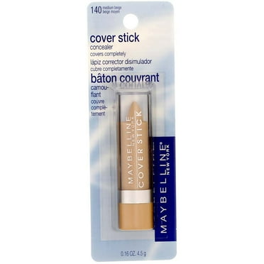 Maybelline Cover Stick Corrector Concealer, 1 Medium Beige / Medium - Ea, 2 Pack