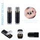 thumbnail image 4 of 100 piezas Conector de enchufe de doble cable de 2 pines Quick-Clip, 4 of 7