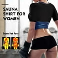 thumbnail image 4 of POP CLOSETS Sauna Suit for Women Weight Loss Suana Shirt Sweat Waist Trainer Vest Fitness Body Shaper Training Vest Heat Trapping Top Zipper, 4 of 7