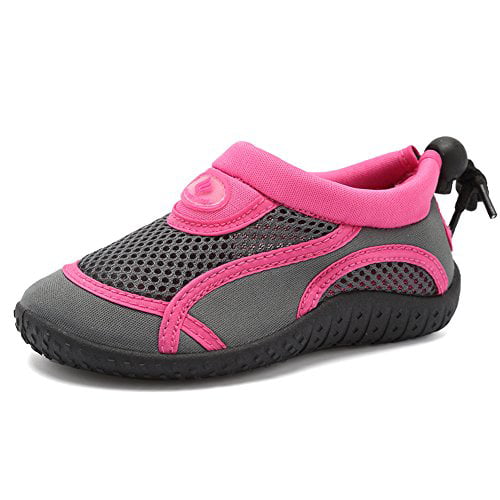 CIOR Toddler Kid Water Shoes Aqua Shoe Swimming Pool Beach Sports Quick Drying Athletic Shoes for Girls and Boys