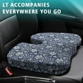 thumbnail image 4 of Premium Gel & Memory Foam Seat Cushion–Doctor Recommended Office Chair Cushion,Car Seat Cushion–Chair Cushions for Back & Sciatica Pain Relief–Seat Cushions for Office & Desk, 4 of 6
