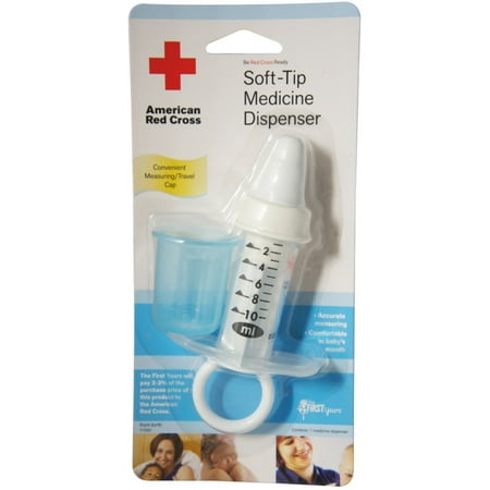 American Red Cross The First Years Soft Tip Medicine Dispenser 1 ea