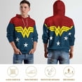 thumbnail image 6 of Won-der Women Hoodies for Men Women Novelty 3D Graphic Pullover Sweatshirt with Pocket, 6 of 8