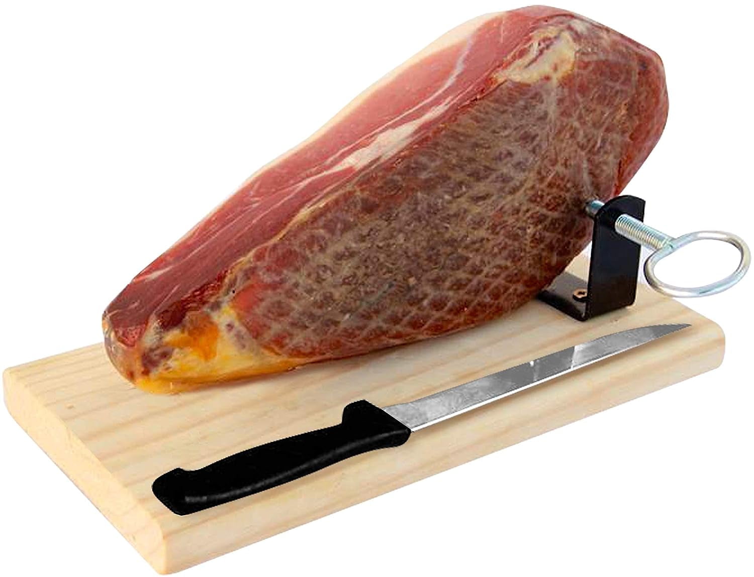 Jamonprive Spanish Jamon Serrano Ham Boneless & Ham Stand Serving Size 123g Protein per Serving 100g
