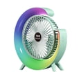 thumbnail image 4 of TISHITA Cooling Fan Desk USB Fans Small Quiet Rechargeable with Speeds Portable Desk Fan USB Desk Fan for Travel Bedroom, 4 of 8