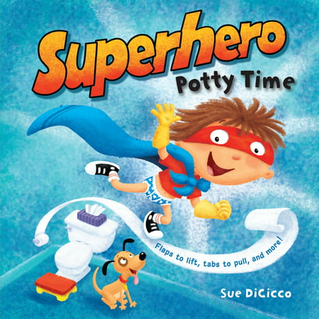 Superhero Potty Time (Board Book) (Best Superhero Comics Of All Time)