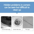 thumbnail image 5 of Bathroom Brush, Deep Clean Scrubber, Reaches Tight Corners and Edges, Floor and Tile Grout Cleaning, Homeowners and Cleaners, 5 of 7