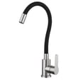 thumbnail image 1 of Black Kitchen Faucet, Flexible Kitchen Faucet With 2 Spray Modes, 360 Rotatable Kitchen Mixer, Kitchen Sink Faucet With Water Saver, 1 of 5