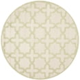 thumbnail image 4 of SAFAVIEH Cambridge Liz Geometric Wool Area Rug, Ivory/Light Green, 4' x 6', 4 of 10