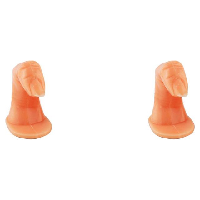Minnieouse Nail Art Practice Fingertip Entrenamiento Fingertips Hand Manicure Fingernails Hogar DIY Salon Show Decoración Type1 NO1