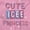 Pink, variant on Cute Icee Princess Official Logo Bodysuit Jumper Girls Infant Baby Brisco Brands 12M