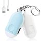 thumbnail image 1 of Alarma, defensa segura, seguridad personal, seguridad de emergencia recargable para mujeres, niñas, niños y personas mayores (azul y blanco) JFHHH pequeña, 1 of 5