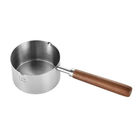 

Multipurpose Mini Saucepan Heat Resistant Butter Melting Pot Condiment Sauce Pan Small Soup Pot Cooking Pan for Home Restaurant Kitchen Without Stand