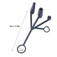 thumbnail image 3 of Adaptor Inflating Nozzle Kit Air Valve Connection Tool Portable Inflatable Valve Connector 4/1 Compact Multi purpose Valves Adapter Pump Needle Basketball, 3 of 8