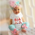 thumbnail image 5 of Odeerbi Baby Bodysuit Layette Onesie for Toddler Infant Newborn Girls Boys Easter Bunny Romper 2025 Casual Clothes White, 5 of 8