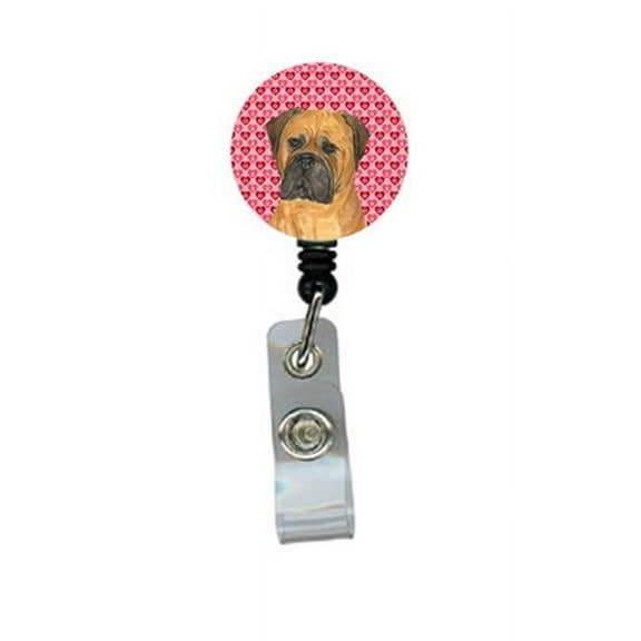 Carolines Treasures SS4517BR Bullmastiff Retractable Badge Reel Or Id Holder With Clip