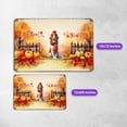 thumbnail image 5 of Happy Thanksgiving Brittany Spaniel Give Thanks Fall Beanie Scarf Welcome Horizontal Metal Aluminum Sign Brittany Dog Lover Gifts Idea Wall Art Home Decor - 00020, 5 of 5