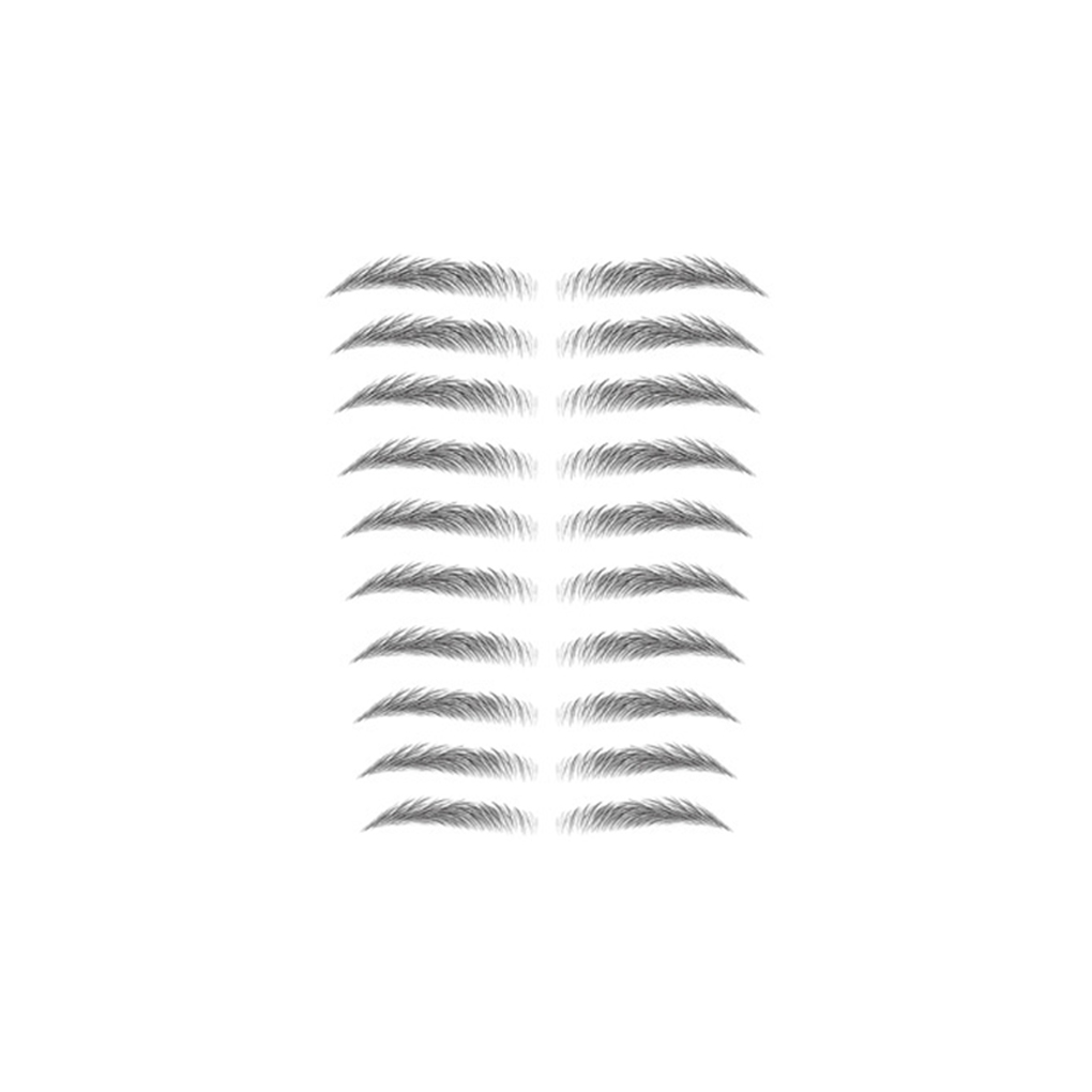 TureClos Eyebrow Stickers Natural Realistic Making Up Tools Eyebrows