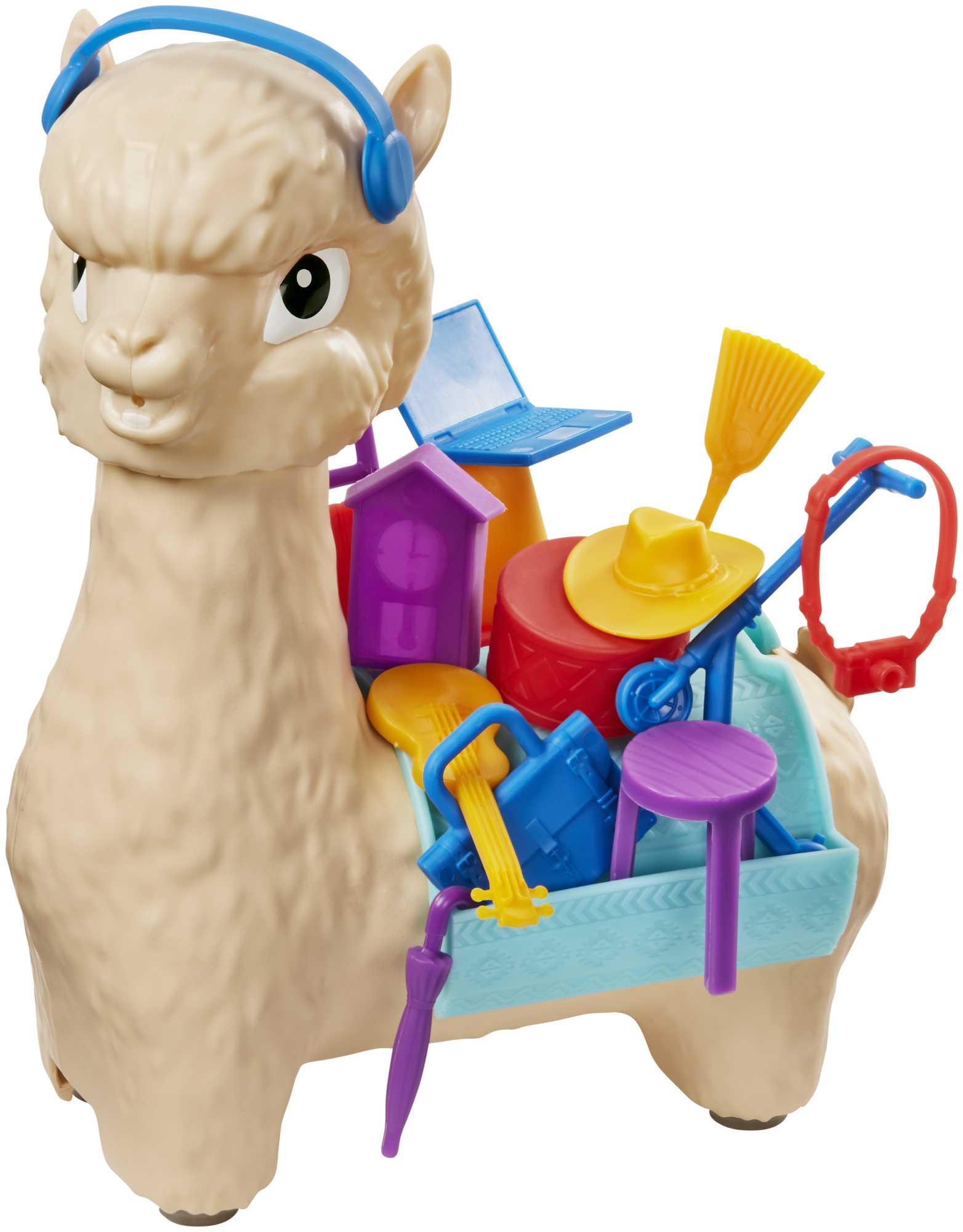 Hackin' Packin' Alpaca Kids Game, Quickly Stack Pieces & Al Sprays Water, Family & Kids Game Nights - image 4 of 6