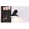 thumbnail image 4 of Quoizel Rencher 1-Light Matte Black Outdoor Wall Lantern, 4 of 9