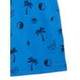 thumbnail image 3 of Garanimals Toddler Boy Print Jersey Shorts with Pockets, Sizes 18M-5T, 3 of 4