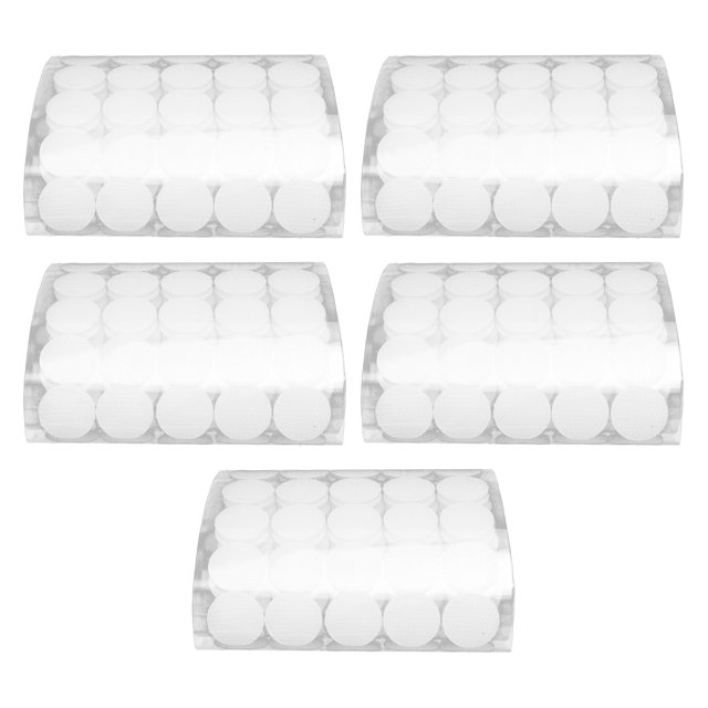 Sujetadores de bucle Hookand, 500 pares de ganchos autoadhesivos de 2 cm, adhesivos de bucle de gancho, diseño elevado
