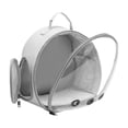 thumbnail image 4 of Mochila para perros jinwen bolsa de transporte Gris 30 cm x 17 cm x 32 cm, 4 of 8