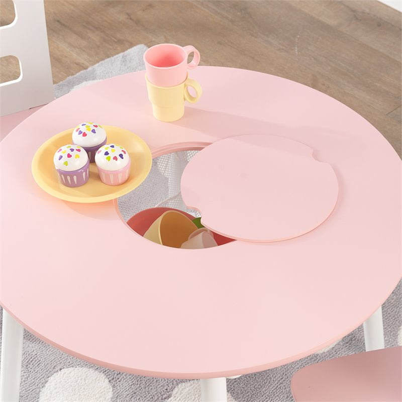 kidkraft table and chairs pink