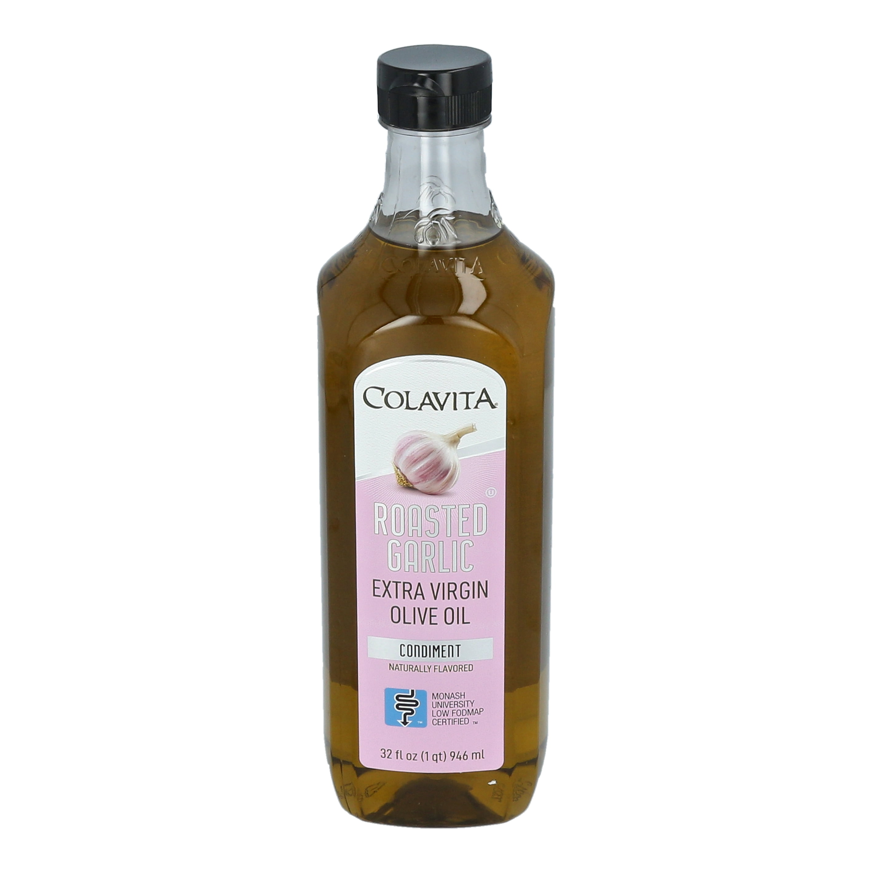 Colavita Roasted Garlic Extra Virgin Olive Oil, 32 Fluid Ounce