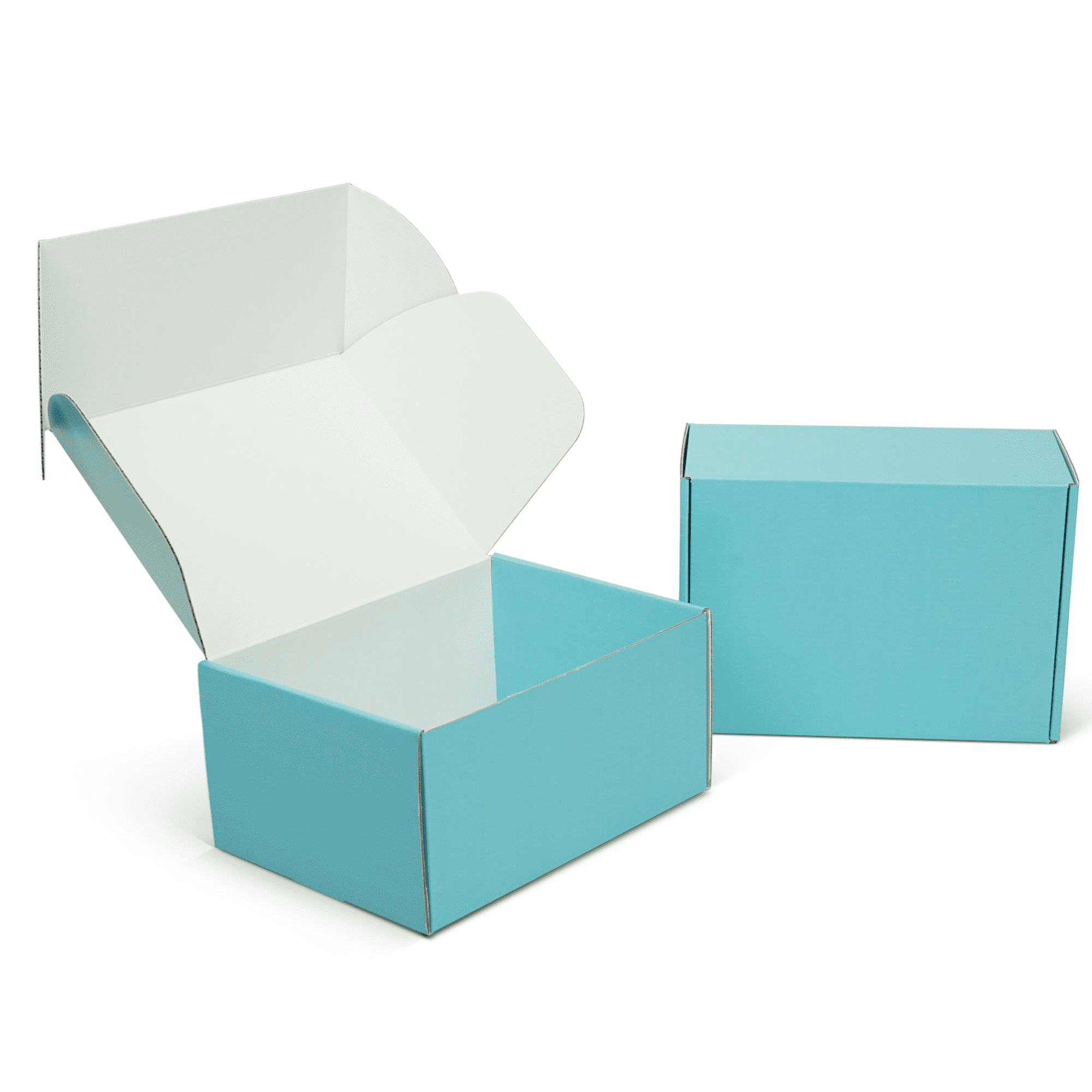 Zeemeeuw Alvast Pornografie Teal Shipping Boxes | 8" x 6" x 4" Teal Shipping Box | Teal Gift Box |  Bundle of 20 Mailer Boxes by Fantastapack - Walmart.com