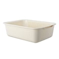 thumbnail image 2 of Shower Soap Dish With Hook 2 In 1 Kitchen Strainer Colander Set Household Double Layer Drainer Vegetable Washing Bowl Multifunctional Fruits Drain Basket Organizer Drain Basket Vegetable Gray, 2 of 4