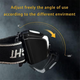 thumbnail image 4 of Rechargeable Headlight, Lumen Headlight Flashlight, IP65 105° Adjustable Headlight Suitable for Camping, Running, 4 of 6