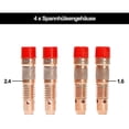 thumbnail image 5 of Tig Welding Accessories Set, Adapter Sleeves+ Housing+ Ceramic Nozzles+ Tungsten Electrodes For -26-xinhan, 5 of 5