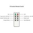 thumbnail image 7 of Rhytsing 11.4" Flameless Taper Candles with Timer Function, Battery Operated Dinner Tall Candlestick Rustic Wax, Warm White LED, 2 Remotes Included - Set of 6 (Ivory), 7 of 7