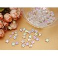 thumbnail image 4 of Tupalizy 100 piezas mini cuentas acrílicas de 0.354 in en forma de corazón y cuentas de estrella de 0.433 in para hacer joyas, pulseras, collares, pendientes, llaveros, accesorios, manualidades, San V, 4 of 4