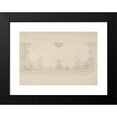 thumbnail image 2 of Jules-Edmond-Charles Lachaise 24x18 Black Modern Framed Museum Art Print Titled - Design for the Decoration of a Wiling with Strapwork and Rinceaux (1830-97), 2 of 5