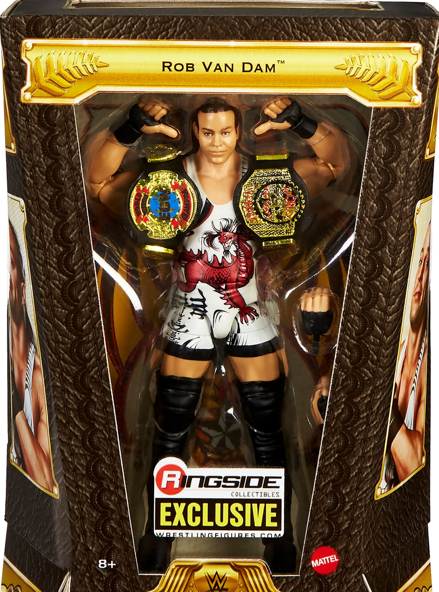 WWE TNA ロブ・ヴァンダム　RVD 24体セットECWチャンピオンベルト付 WWE TNA ロブ・ヴァンダム RVD 24体セットECWチャンピオンベルト