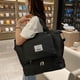 thumbnail image 1 of Bolsa de viaje grande, bolsa expandible para gimnasio, equipaje de mano para mujer con funda para carrito, bolsillo impermeable, bolsas de lona de viaje, contenedores de almacenamiento de viaje, 1 of 7
