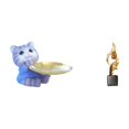 thumbnail image 1 of Figura de oso,Bandeja para gatos,bandeja para dulces de gato,bandeja con estatua de resina,Estatua de arte abstracto,Estatua de arte abstracto Escultura moderna de resina,Figuras de resina de, 1 of 8