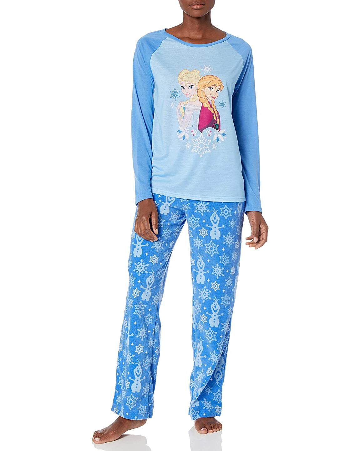 Disney Frozen II Womens Pajama Elsa and Anna Sleepwear