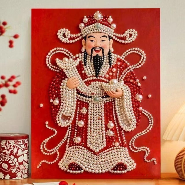 DIY Diamond Painting Kit for Adults | Complete Craft Set with Plastic Frame | 5D Rhinestone Art for Home Decor and Wall Art | 15.75 x 11.81 Inch Canvas for Relaxation and Gift Giving