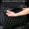 thumbnail image 5 of Kids Car Seat Protector Anti Mud Kick Mats Leather Cushion Dustproof Cover Bag Pocket Organizer Vehicle Fitting, 5 of 10
