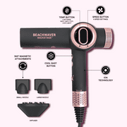 Beachwaver Backstage Fast Drying Hair Dryer, Midnight Rose, 1 pc
