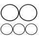 thumbnail image 1 of anillos aislantes para botellas, tapas de botellas, anillos de silicona, selladores de botellas., 1 of 6