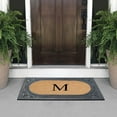 thumbnail image 3 of A1HC Natural Rubber & Coir 24x39 Monogrammed Doormat For Front Door, Anti-Shed Treated Durable Doormat for Outdoor Entrance, Heavy Duty, Low Profile, Easy to Clean, Long Lasting Front Porch Entry Rug, 3 of 7